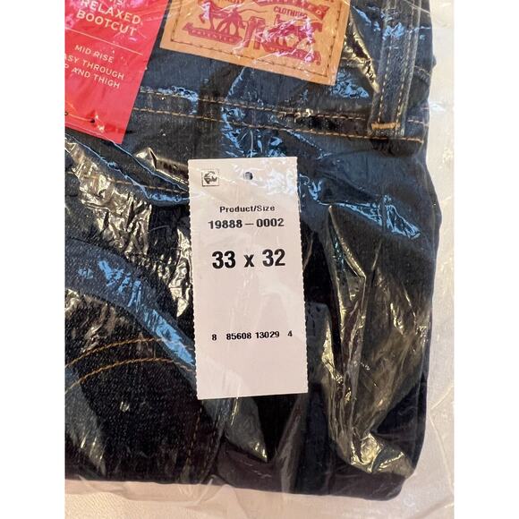 Levi's 415 Denim Jeans Womens Size 33x32 Relaxed Bootcut Mid Rise Blue NWT - Picture 4 of 4
